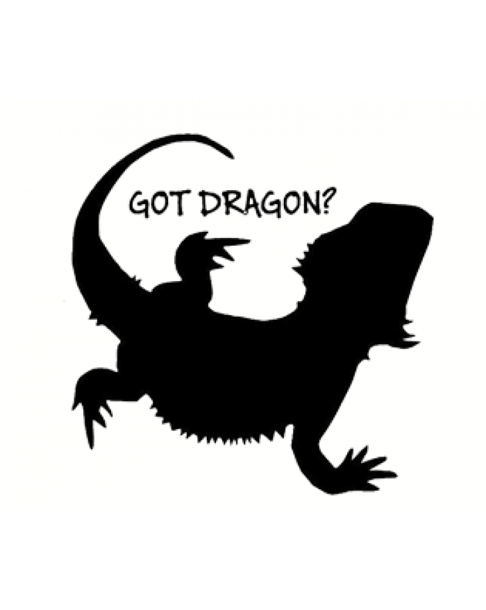 Bearded dragon deals car decal